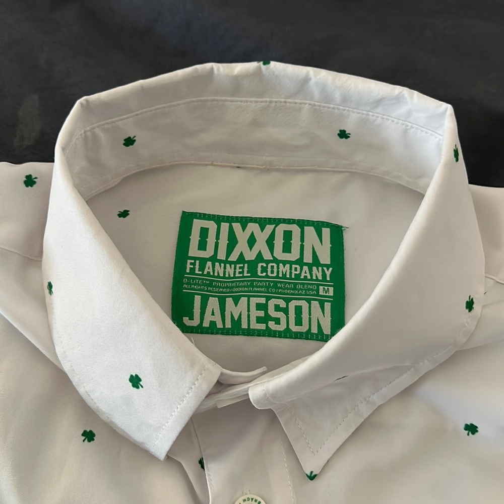 Mens Medium Dixxon party shirt - Jameson
